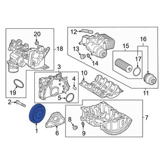 Mercedes-Benz OE - Engine Harmonic Balancer