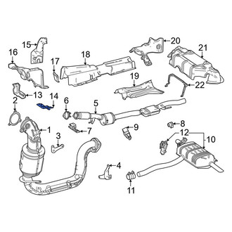 Mercedes-Benz OE - Front Left Lower Floor Pan Heat Shield