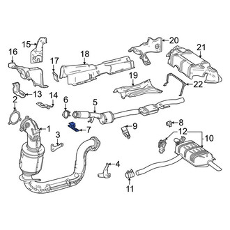 Mercedes-Benz OE - Exhaust System Hanger