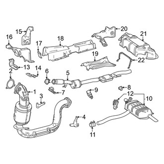 Mercedes-Benz OE - Exhaust System - Exhaust Components