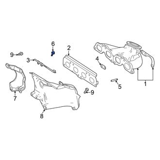 Mercedes-Benz OE - Exhaust Manifold Heat Shield Bolt