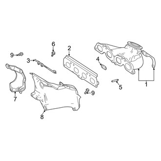 Mercedes-Benz OE - Exhaust System - Exhaust Manifold