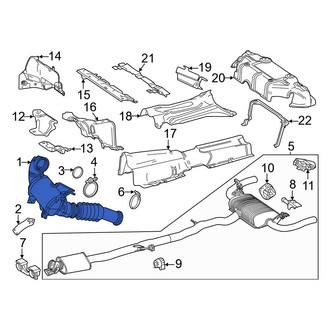 Mercedes-Benz OE - Catalytic Converter