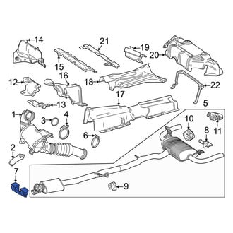 Mercedes-Benz OE - Exhaust System Hanger