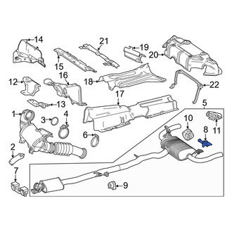 Mercedes-Benz OE - Exhaust System Hanger Bracket