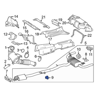 Mercedes-Benz OE - Exhaust System Hanger