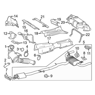 Mercedes-Benz OE - Exhaust System - Exhaust Components