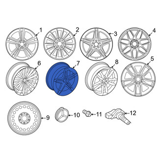 Mercedes-Benz OE - Wheel