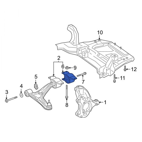 Suspension Control Arm Bracket