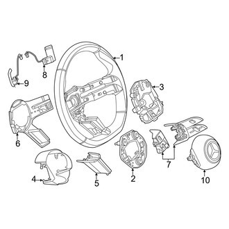 Mercedes-Benz OE - Steering Wheel & Trim (With Sport Wheel)