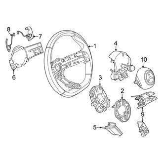 Mercedes-Benz OE - Steering Wheel & Trim (With AMG Drive Unit, With AMG Performance Wheel)
