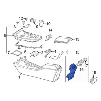 Mercedes-Benz OE - Front Console Panel