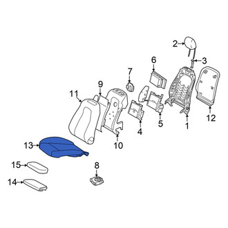 Mercedes-Benz OE - Front Right Seat Cushion Foam