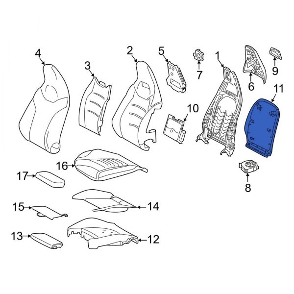 Seat Back Panel