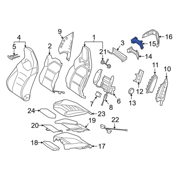 Seat Back Reinforcement Plate