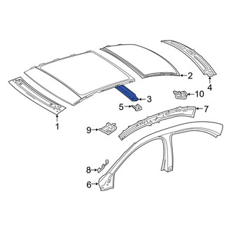 Mercedes-Benz OE - Roof Bow