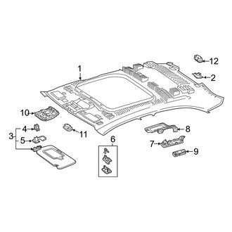 Mercedes-Benz OE - Roof - Interior Trim