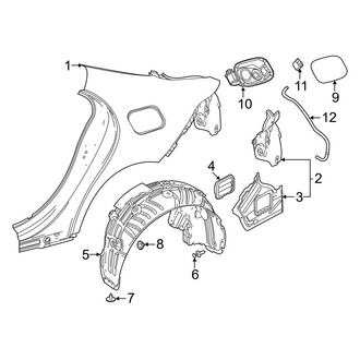 Mercedes-Benz OE - Quarter Panel & Components