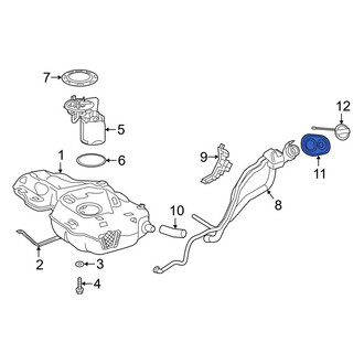 Mercedes-Benz OE - Fuel Filler Neck Gasket