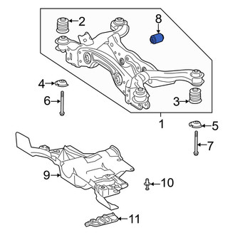 Mercedes-Benz OE - Rear Lower Suspension Control Arm Bushing