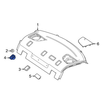 Mercedes-Benz OE - Rear Child Restraint Anchor Plate