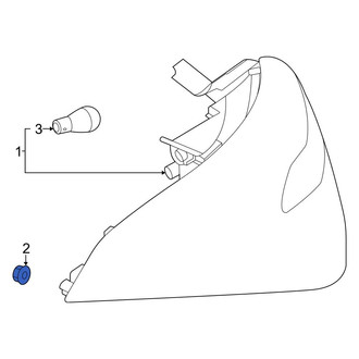 Mercedes-Benz OE - Tail Light Nut