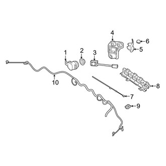 Mercedes-Benz OE - Rear Bumper - Electrical Components (With AMG Line)