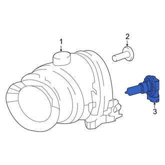 Mercedes-Benz OE - Front Fog Light Bulb