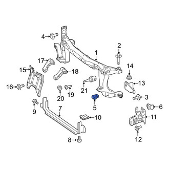 Mercedes-Benz OE - Radiator Support Panel Nut