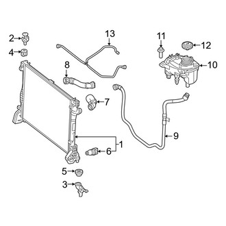 Mercedes-Benz OE - Cooling - Radiator & Components