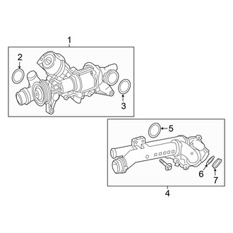 Mercedes-Benz OE - Cooling - Water Pump