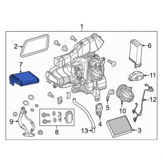 Mercedes Metris HVAC Heater Cores | Seals, Clamps, Boxes — CARiD.com