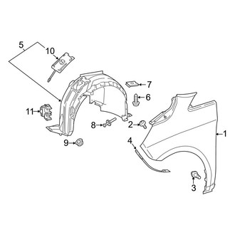 Mercedes-Benz OE - Fender & Components