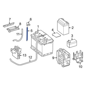 Mercedes-Benz OE - Battery Vent Tube