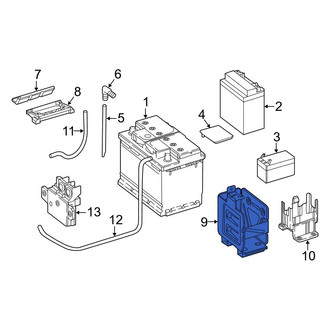 Mercedes-Benz OE - Vehicle Battery Bracket