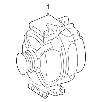 Mercedes-Benz OE - Electrical - Alternator