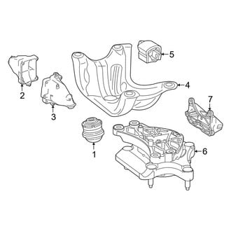 Mercedes-Benz OE - Engine & Transmission Mounting