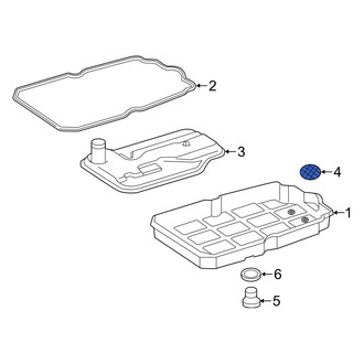 Mercedes-Benz OE - Transmission Oil Pan Magnet