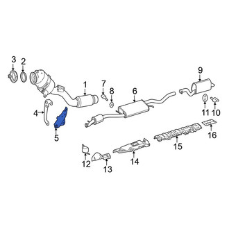 Mercedes-Benz OE - Turbocharger Bracket