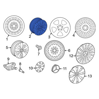 Mercedes-Benz OE - Wheel
