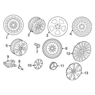 Mercedes-Benz OE - Wheels