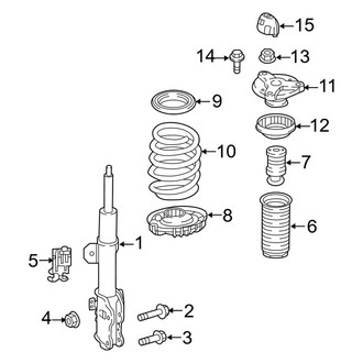 Mercedes-Benz OE - Front Suspension - Struts & Components