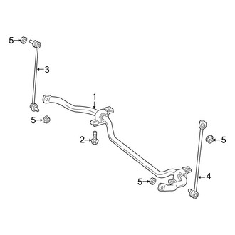 Mercedes-Benz OE - Front Suspension - Stabilizer Bar & Components