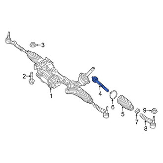 Mercedes-Benz OE - Inner Steering Tie Rod End