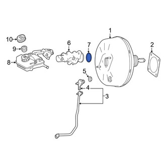 Mercedes-Benz OE - Brake Master Cylinder O-Ring