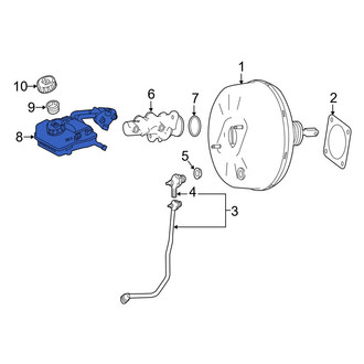 Mercedes-Benz OE - Brake Master Cylinder Reservoir