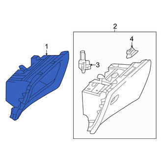 Mercedes-Benz OE - Front Glove Box