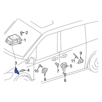 Mercedes-Benz OE - Front Air Bag Impact Sensor