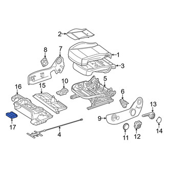 Mercedes-Benz OE - Front Right Power Seat Control Module