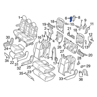 Mercedes-Benz OE - Seat Belt Trim Bezel